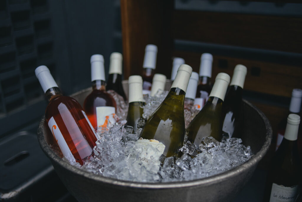 Bucket of wine